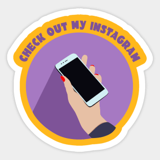 Ask me about my Instagram Sticker